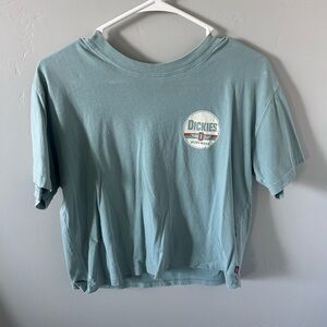 Dickies Cropped Tshirt, Size S